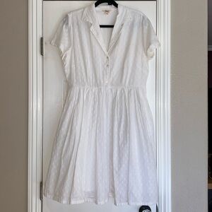 Myrtlewood of California Day Dress in White